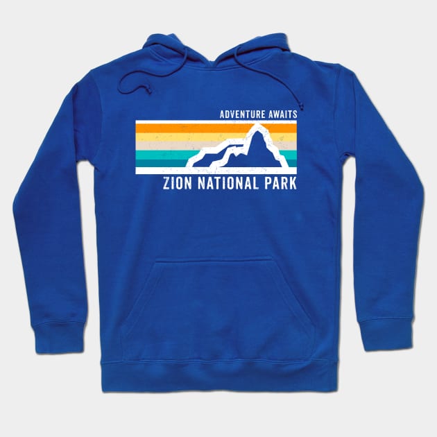 Zion National Park Mountain Hoodie by Suzann